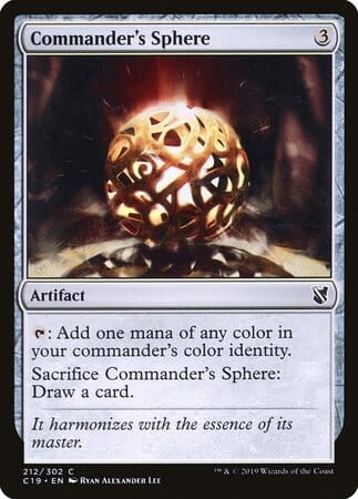 Commander's Sphere [Commander 2019] MTG Single Magic: The Gathering  | Multizone: Comics And Games