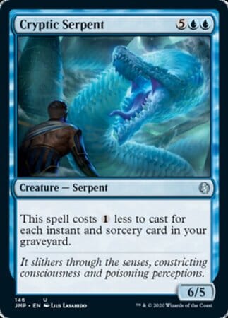 Cryptic Serpent [Jumpstart] MTG Single Magic: The Gathering  | Multizone: Comics And Games