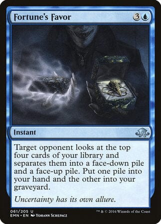 Fortune's Favor [Eldritch Moon] MTG Single Magic: The Gathering  | Multizone: Comics And Games