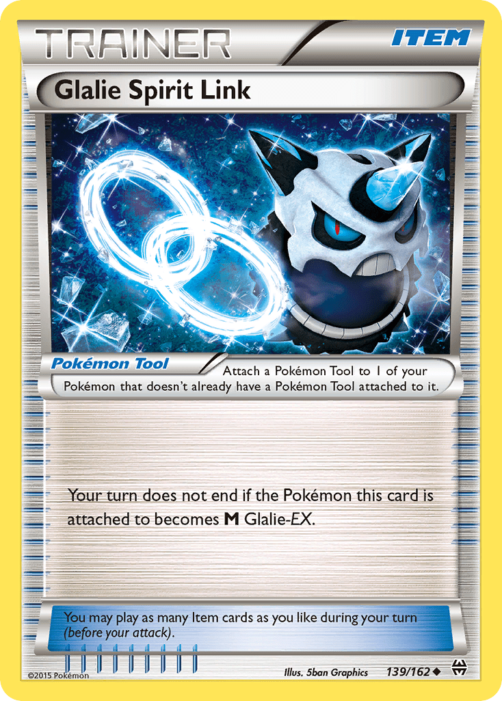 Glalie Spirit Link (139/162) [XY: BREAKthrough] Pokemon Single Pokémon  | Multizone: Comics And Games