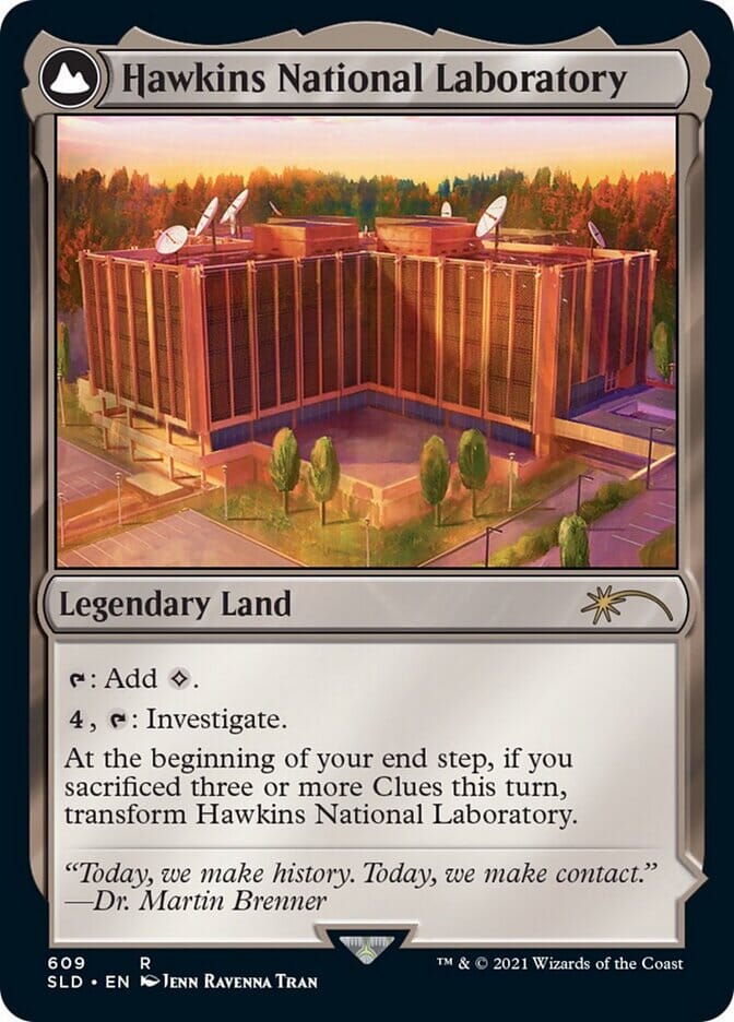 Hawkins National Laboratory // The Upside Down [Secret Lair Drop Promos] MTG Single Magic: The Gathering  | Multizone: Comics And Games