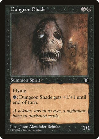 Dungeon Shade [Stronghold] MTG Single Magic: The Gathering  | Multizone: Comics And Games