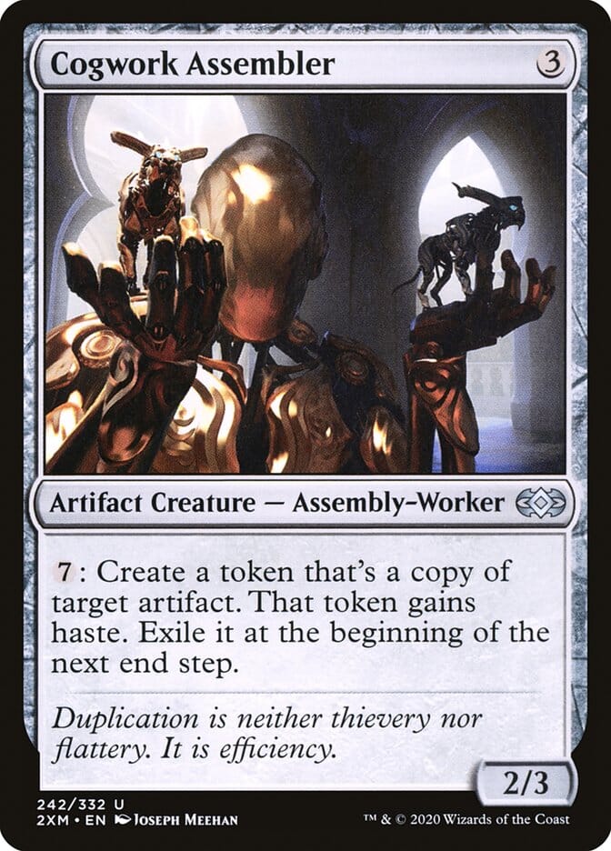 Cogwork Assembler [Double Masters] MTG Single Magic: The Gathering  | Multizone: Comics And Games