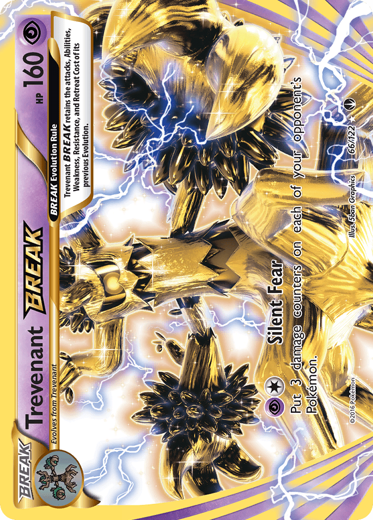 Trevenant BREAK (66/122) [XY: BREAKpoint] Pokemon Single Pokémon  | Multizone: Comics And Games