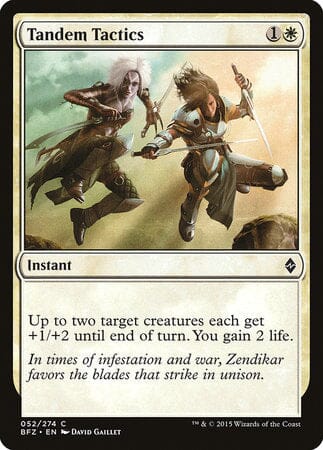 Tandem Tactics [Battle for Zendikar] MTG Single Magic: The Gathering  | Multizone: Comics And Games