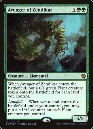 Avenger of Zendikar [Duel Decks: Zendikar vs. Eldrazi] MTG Single Magic: The Gathering  | Multizone: Comics And Games
