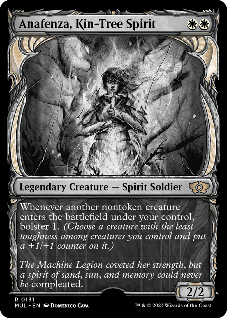 Anafenza, Kin-Tree Spirit (Halo Foil) [Multiverse Legends] MTG Single Magic: The Gathering  | Multizone: Comics And Games