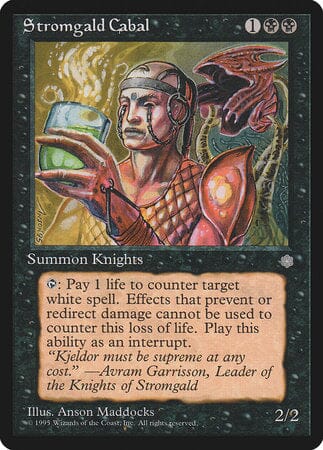 Stromgald Cabal [Ice Age] MTG Single Magic: The Gathering  | Multizone: Comics And Games