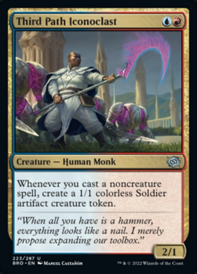 Third Path Iconoclast [The Brothers' War] MTG Single Magic: The Gathering  | Multizone: Comics And Games