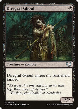Diregraf Ghoul [Duel Decks: Blessed vs. Cursed] MTG Single Magic: The Gathering  | Multizone: Comics And Games