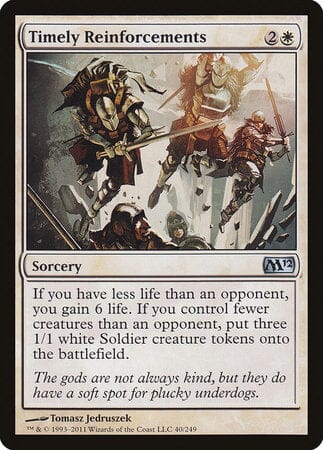 Timely Reinforcements [Magic 2012] MTG Single Magic: The Gathering  | Multizone: Comics And Games