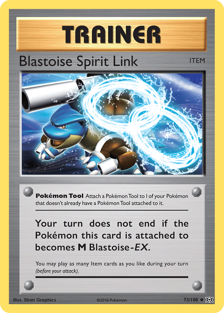 Blastoise Spirit Link (73/108) [XY: Evolutions] Pokemon Single Pokémon  | Multizone: Comics And Games