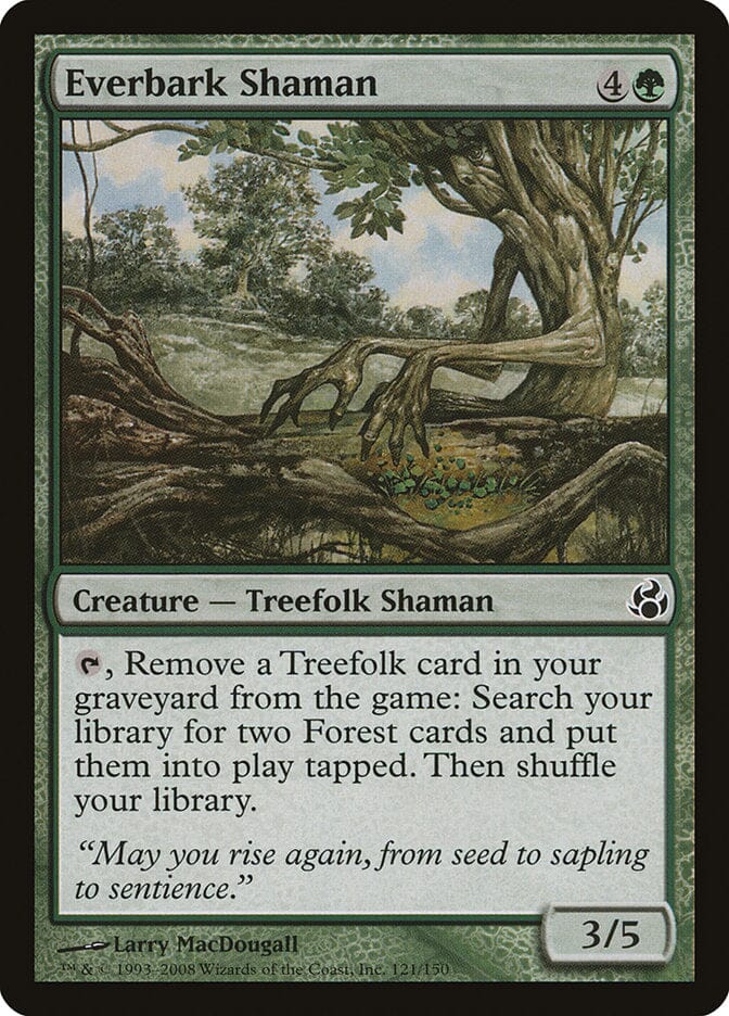 Everbark Shaman [Morningtide] MTG Single Magic: The Gathering  | Multizone: Comics And Games