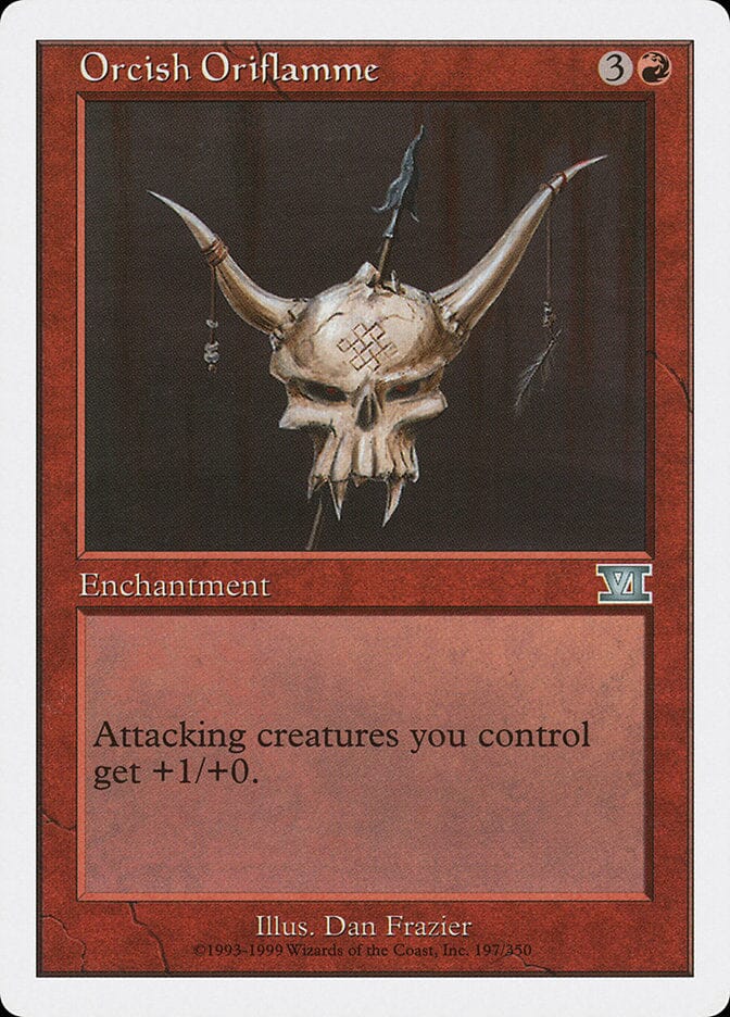 Orcish Oriflamme [Classic Sixth Edition] MTG Single Magic: The Gathering  | Multizone: Comics And Games