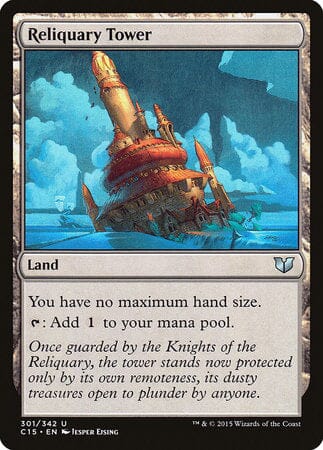Reliquary Tower [Commander 2015] MTG Single Magic: The Gathering  | Multizone: Comics And Games