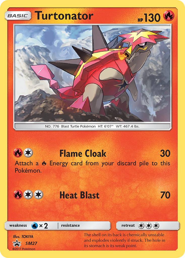 Turtonator (SM27) [Sun & Moon: Black Star Promos] Pokemon Single Pokémon  | Multizone: Comics And Games