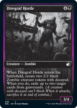 Diregraf Horde [Innistrad: Double Feature] MTG Single Magic: The Gathering  | Multizone: Comics And Games
