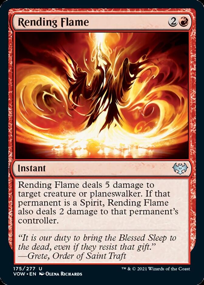 Rending Flame [Innistrad: Crimson Vow] MTG Single Magic: The Gathering  | Multizone: Comics And Games