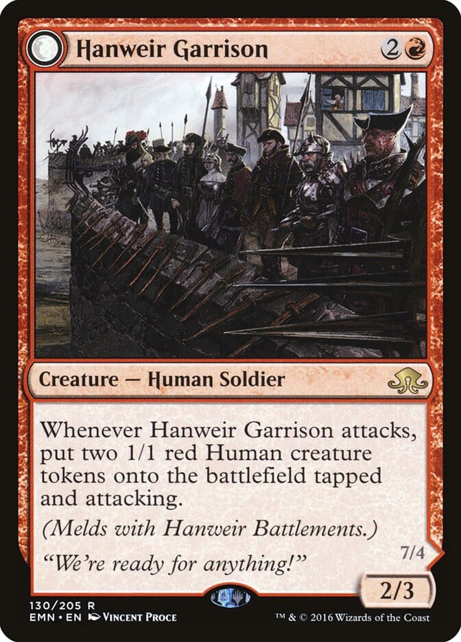 Hanweir Garrison [Eldritch Moon] MTG Single Magic: The Gathering  | Multizone: Comics And Games