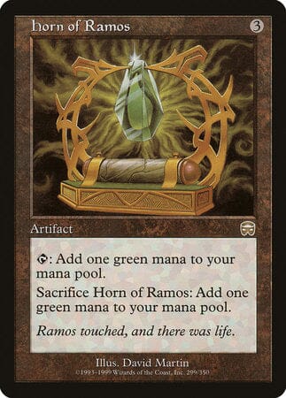 Horn of Ramos [Mercadian Masques] MTG Single Magic: The Gathering  | Multizone: Comics And Games