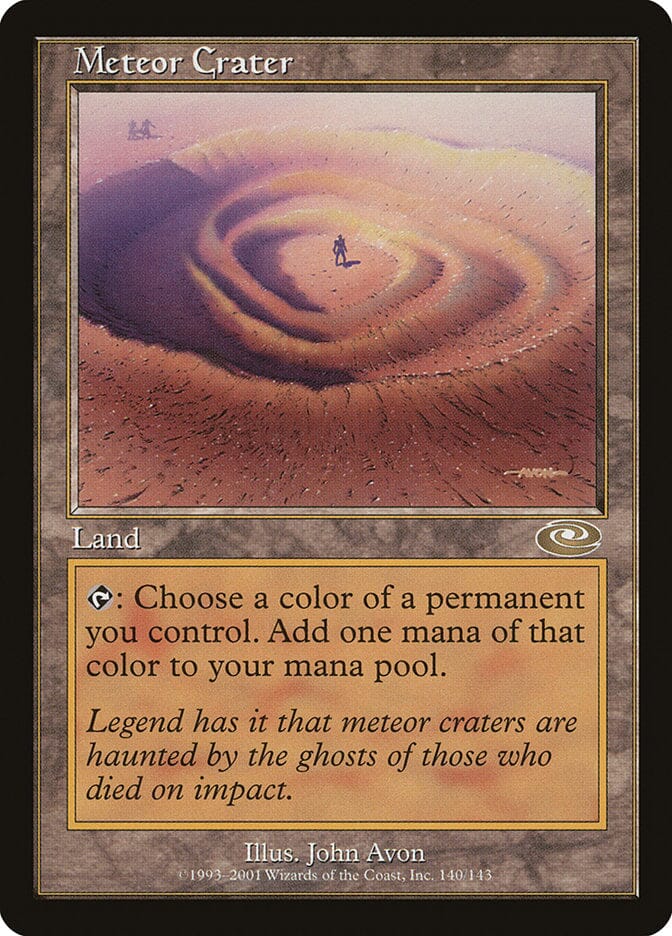 Meteor Crater [Planeshift] MTG Single Magic: The Gathering  | Multizone: Comics And Games