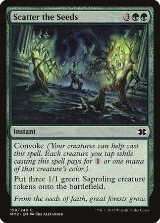 Scatter the Seeds [Modern Masters 2015] MTG Single Magic: The Gathering  | Multizone: Comics And Games