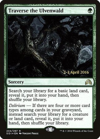 Traverse the Ulvenwald [Shadows over Innistrad Promos] MTG Single Magic: The Gathering  | Multizone: Comics And Games