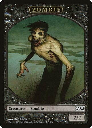 Zombie Token [Magic 2011 Tokens] MTG Single Magic: The Gathering  | Multizone: Comics And Games