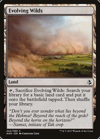 Evolving Wilds [Amonkhet] MTG Single Magic: The Gathering  | Multizone: Comics And Games