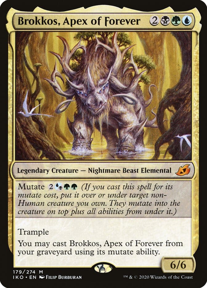 Brokkos, Apex of Forever [Ikoria: Lair of Behemoths] MTG Single Magic: The Gathering  | Multizone: Comics And Games