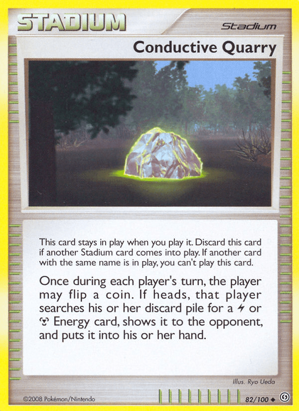 Conductive Quarry (82/100) [Diamond & Pearl: Stormfront] Pokemon Single Pokémon  | Multizone: Comics And Games