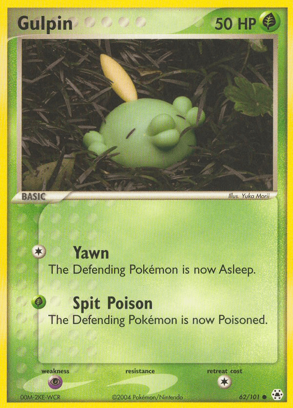 Gulpin (62/101) [EX: Hidden Legends] Pokemon Single Pokémon  | Multizone: Comics And Games
