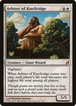 Arbiter of Knollridge [Lorwyn] MTG Single Magic: The Gathering  | Multizone: Comics And Games