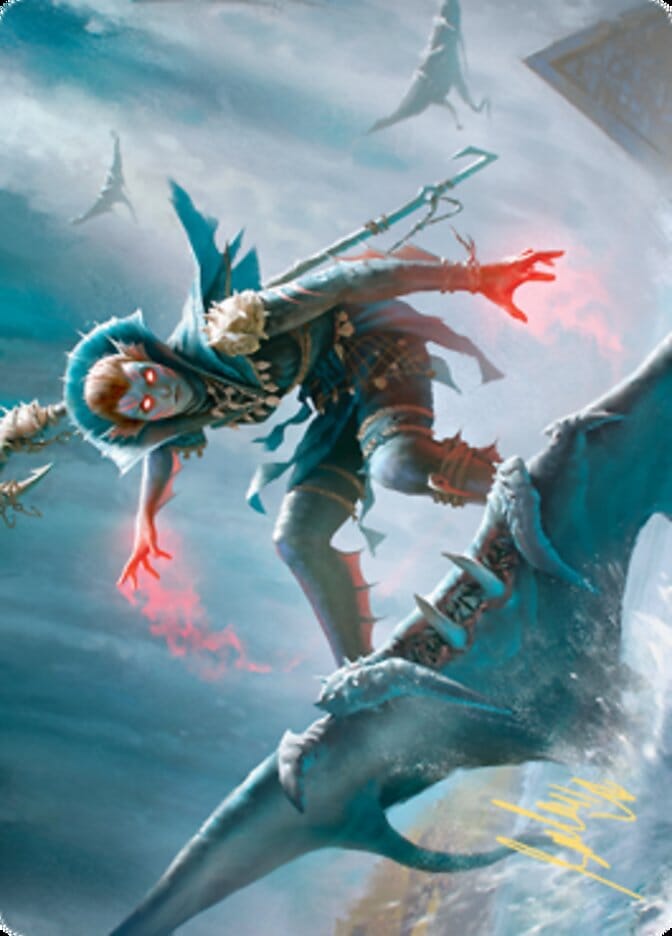 Umara Mystic (Art Series) [Zendikar Rising Art Series] MTG Single Magic: The Gathering  | Multizone: Comics And Games