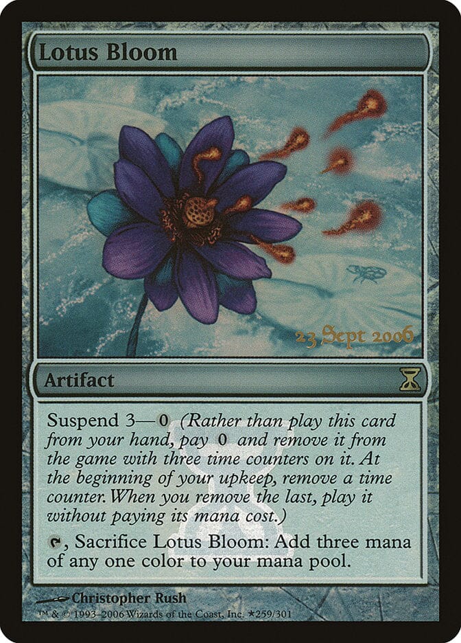 Lotus Bloom [Time Spiral Promos] MTG Single Magic: The Gathering  | Multizone: Comics And Games
