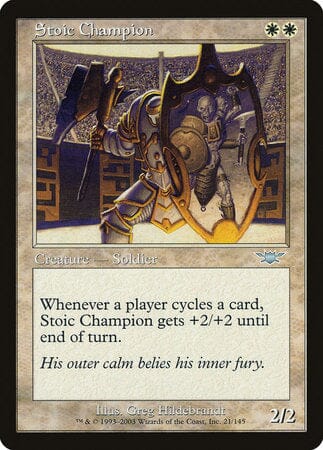 Stoic Champion [Legions] MTG Single Magic: The Gathering  | Multizone: Comics And Games
