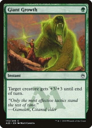 Giant Growth [Masters 25] MTG Single Magic: The Gathering  | Multizone: Comics And Games