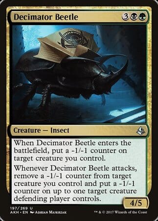 Decimator Beetle [Amonkhet] MTG Single Magic: The Gathering  | Multizone: Comics And Games