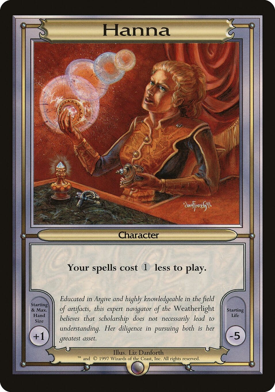 Hanna [Vanguard Series] MTG Single Magic: The Gathering  | Multizone: Comics And Games