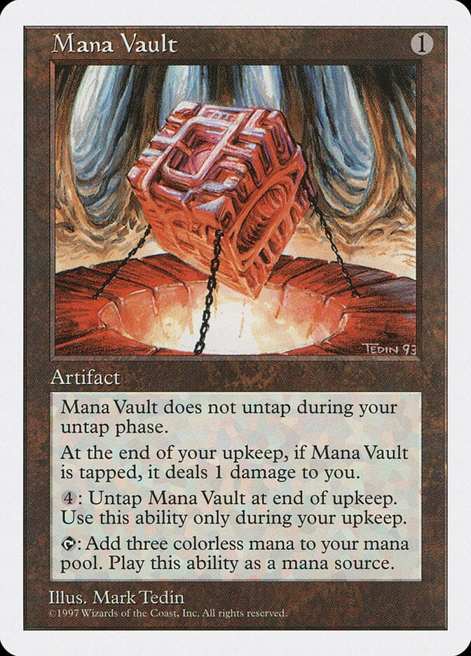 Mana Vault [Fifth Edition] MTG Single Magic: The Gathering  | Multizone: Comics And Games