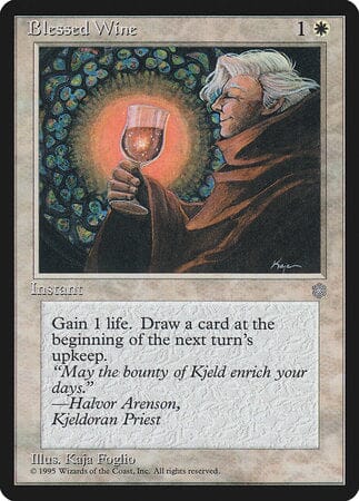 Blessed Wine [Ice Age] MTG Single Magic: The Gathering  | Multizone: Comics And Games