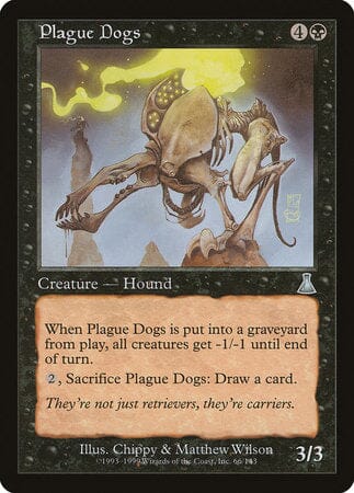 Plague Dogs [Urza's Destiny] MTG Single Magic: The Gathering  | Multizone: Comics And Games