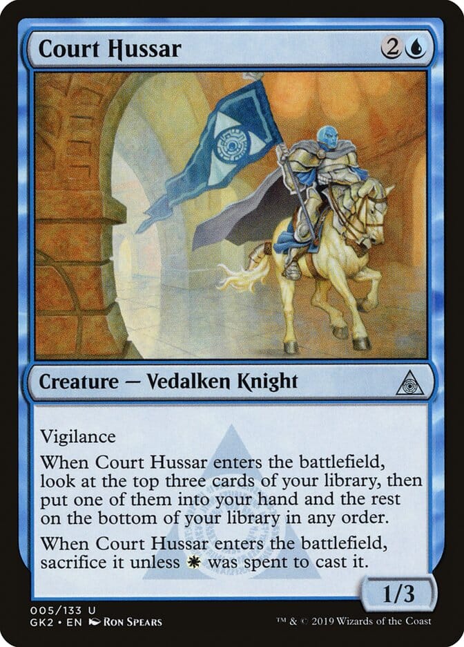 Court Hussar [Ravnica Allegiance Guild Kit] MTG Single Magic: The Gathering  | Multizone: Comics And Games