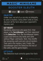 Booster Sleuth (Magic Minigame) [Kamigawa: Neon Dynasty Minigame] MTG Single Magic: The Gathering  | Multizone: Comics And Games