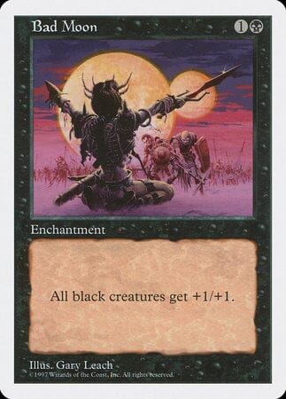 Bad Moon [Fifth Edition] MTG Single Magic: The Gathering  | Multizone: Comics And Games