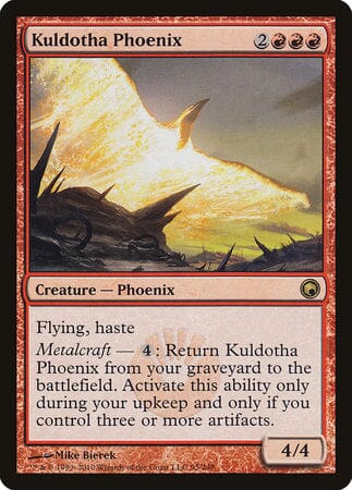 Kuldotha Phoenix [Scars of Mirrodin] MTG Single Magic: The Gathering  | Multizone: Comics And Games