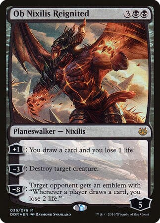 Ob Nixilis Reignited [Duel Decks: Nissa vs. Ob Nixilis] MTG Single Magic: The Gathering  | Multizone: Comics And Games