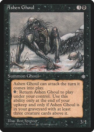 Ashen Ghoul [Ice Age] MTG Single Magic: The Gathering  | Multizone: Comics And Games