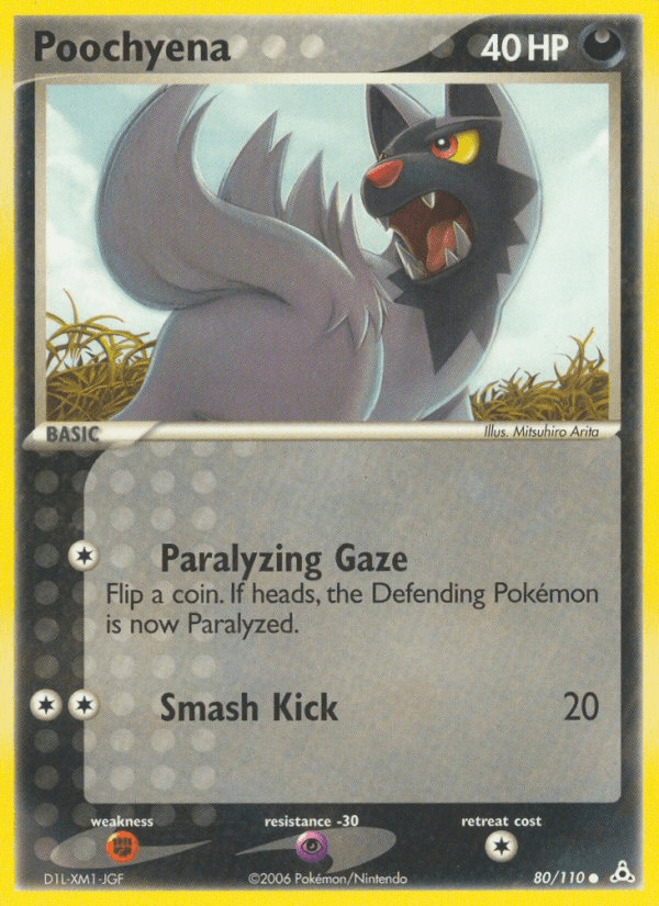 Poochyena (80/110) [EX: Holon Phantoms] Pokemon Single Pokémon  | Multizone: Comics And Games