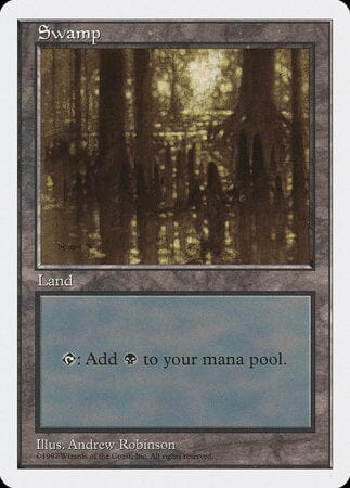 Swamp (442) [Fifth Edition] MTG Single Magic: The Gathering  | Multizone: Comics And Games